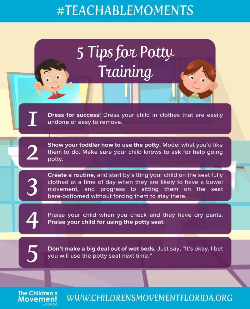 5 Tips for Potty Training