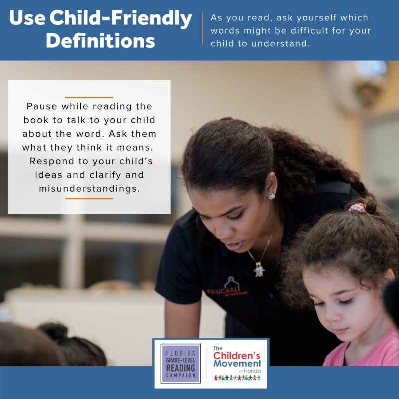 Use Child-Friendly Definitions