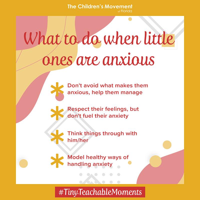 What to do when little ones are anxious