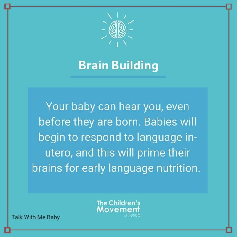 Rubbing, patting or touching your tummy throughout the day are other ways to communicate with your unborn baby. 